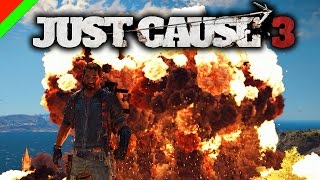 Just Cause 3  Miniนิวเคลียร์ถล่มล้างเมือง Modตลกฮา [upl. by Urbannai394]