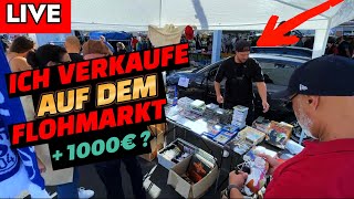 LIVE Flohmarkt 1000€ an einem Tag verdient  Reselling Retrogames Videospiele Playstation Nintendo [upl. by Rorke681]