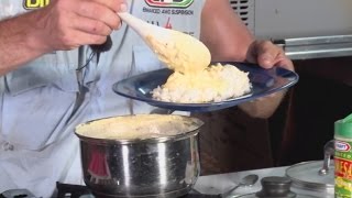 White Wine Fish Mornay Bush Cookn ► All 4 Adventure TV [upl. by Marlen]