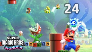 Super Mario Bros Wonder 24  AvantDernier Test  Reprise Piranha [upl. by Nishom]