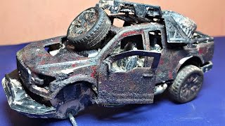 Pickup Truck Ford Raptor F150 4x4 Abandoned Restoration [upl. by Happ440]