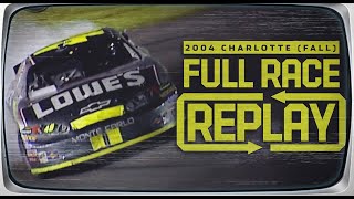 2004 UAWGM Quality 500 from Charlotte Motor Speedway  NASCAR Classic Full Race Replay [upl. by Ranger]