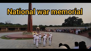 National war memorial 😘🙏 Delhi honouring Bharats martyred soldiers  Yodha sthal  ytvideo [upl. by Gilchrist363]