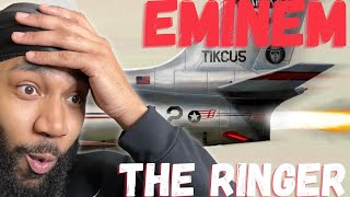 FIRST TIME HEARING Eminem  The Ringer REACTION [upl. by Avilo]