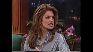 CINDY CRAWFORD  INTERVIEW  MID 90s [upl. by Ahsiekin931]