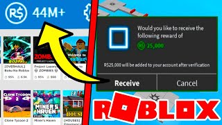 3 ROBLOX Games That Promise FREE ROBUX [upl. by Eipper]