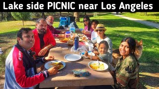 USAV12 Lake side PICNIC near Los Angeles  Indian Families in AMERICA [upl. by Elwee]