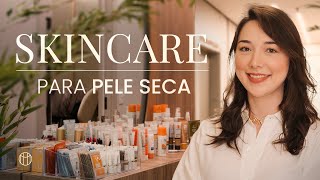 Rosto com PELE SECA aprenda o que fazer  Dicas de skincare [upl. by Poppy]