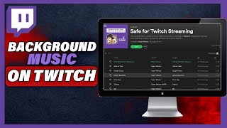 How To Have Music Playing In The Background On Twitch [upl. by Alleroif]