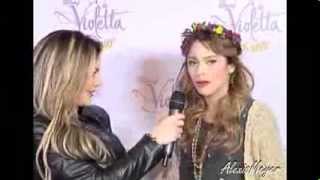 Entrevista a Tini Stoessel por quotVioletta en Vivo Paraguayquot [upl. by Nosreme]