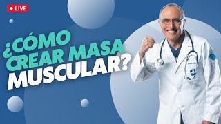 🏋️‍♂️💪 ¿Cómo crear masa MUSCULAR mejor tu salud💪🏋️‍♀️ [upl. by Aleira632]