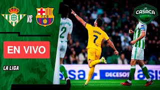 🚨 BETIS vs BARCELONA EN VIVO 🔥 LA LIGA ⚽ JUEGA VITOR ROQUE 🐯 [upl. by Schroeder972]