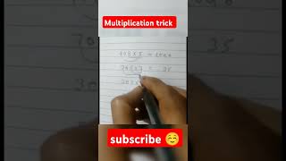 Multiplication trick solve maths equationmaths ytshorts equation shorts [upl. by Razec]