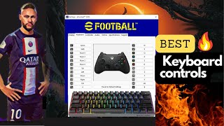 Best keyboard settings for dribbling  Keyboard Controls  eFootball 2023  PC [upl. by Oicatsana]