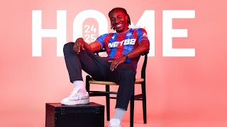 NEW 🚨 Crystal Palace FC 2425 HOME KIT 👕  100 Years of Selhurst Park [upl. by Ralston]