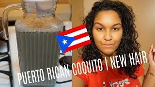 HOW TO MAKE PUERTO RICAN COQUITO  NEW HAIRCUT  JUST LIFE  Natalia Garcia [upl. by Htnamas]