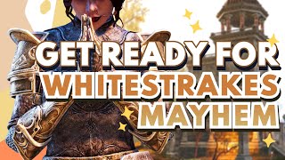 👀 A First Look At ESOS Upcoming PvP Event ⚔️ Whitestrakes Mayhem 2024 Guide [upl. by Merralee378]