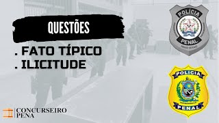 Questões de fato típico e de ilicitude PPMG PPPE [upl. by Dahraf40]