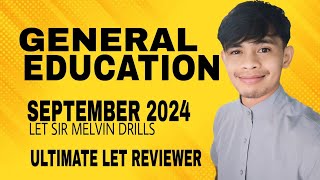 DRILL BOOSTERS ALL SUBJECTS IN GENERAL EDUCATION 2024 [upl. by Christel727]