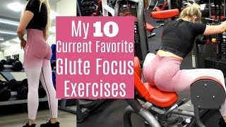 10 EXERCISES TO GROW YOUR GLUTES  Glute Focus Exercises [upl. by Nilra]