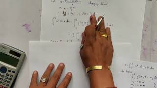 Numerical Integration Part 12 Example of Gaussian Quadrature three and four point form [upl. by Eelegna463]