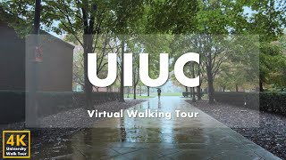 University of Illinois UrbanaChampaign UIUC  Virtual Walking Tour 4k 60fps [upl. by Ennirak878]