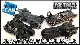 Batman Metals Die Cast Batmobile Collection Jada Toys Video Review [upl. by Proffitt411]