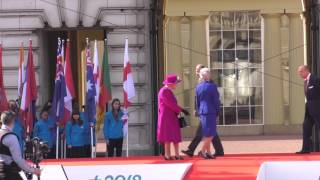 Highlights from the launch of the Queens Baton Relay [upl. by Shira]