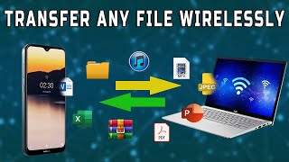 How to Transfer Any File Wirelessly Between Your Android Phone and Your Computer [upl. by Kopans]