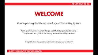 How to prolong the life and care for your Cattani equipment [upl. by Rramahs]