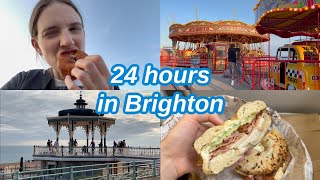 24 hours in Brighton where to eat stay and what to do solo travel [upl. by Helbon]