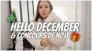 HELLO DECEMBER amp concours de Noël 🎅  VLOGMAS 1 [upl. by Sillad]