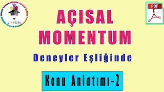 Açısal Momentum 2  Momentumun Korunumu  PDF  AYT Fizik 2022 [upl. by Sito790]