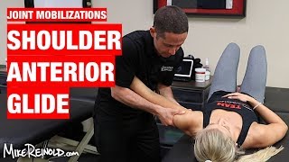 Shoulder Joint Mobilization  Anterior Glide [upl. by Tolliver]