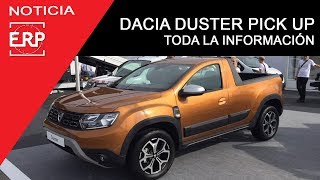 Dacia DUSTER PICK UP 2019 4X4 DCI Concept Toda la información [upl. by Lekkim260]