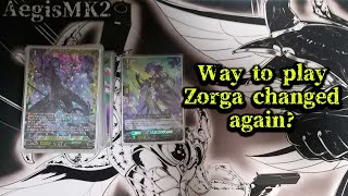 CardFight ヴァンガード Red Zorga Masque Deck Profile DBT13 ver [upl. by Kenwee]