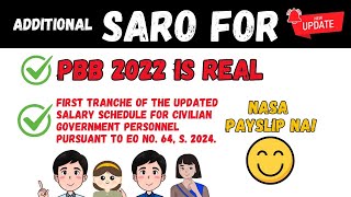 Narito ang mga additional SARO for PBB 2022 at FIRST TRANCHE ng SSL VI Pwede na magloanHAHA [upl. by Oirevlis]