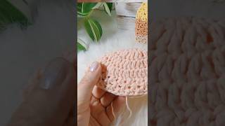 Crochet Easy Baby Hat 0 To 3 Months [upl. by Aehta981]