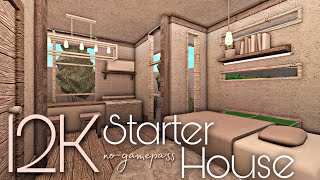 BLOXBURG 12K STARTER HOUSE  NOGAMEPASS [upl. by Atinet]