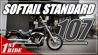 2022 Softail Standard Review  Is the FXST a good upgrade from a Sportster [upl. by Oneil]