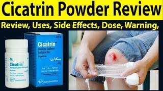 Cicatrin powder uses in urdu  Neomycin Sulphate Bacitracin zinc powder uses in hindi  Review Dose [upl. by Darnell]