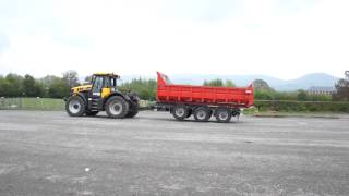 AGRICULTURAL HOOKLIFT TRAILER FOR SALE SN ITWHLT0010 FASTRAC 3230 [upl. by Akel129]