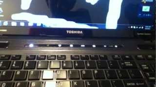 Toshiba Satellite P755S5390 Laptop 156quot full handson review [upl. by Yartnod]