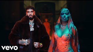 Anuel  Karol G  Como Antes official Music Video [upl. by Calia984]