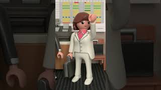 NEUER JOB BEI DER DEUTSCHEN BAHN 😂 Playmobil Comedy Shorts [upl. by Teevens]