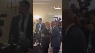 Başkan Erdoğan ile Azerbaycan Cumhurbaşkanı İlham Aliyevin samimi diyaloğu Bayağı dirisin maşallah [upl. by Leanne]