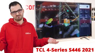 TCL 4Series S446 2021 TV Review  Just a basic 4K TV [upl. by Luther]