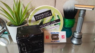 Gillette Platina blade  Pearl Flexi  msc Peppermint lime [upl. by Gertrude]