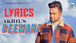 Deewana Song Akhil Latest Punjabi song 2020Akhil Romantic song 2020Deewana song Akhil song 2020 [upl. by Niessuh701]