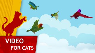 Game for your Cat  🐦 Toy Birds Video for Cats to watch 4K [upl. by Goodyear]